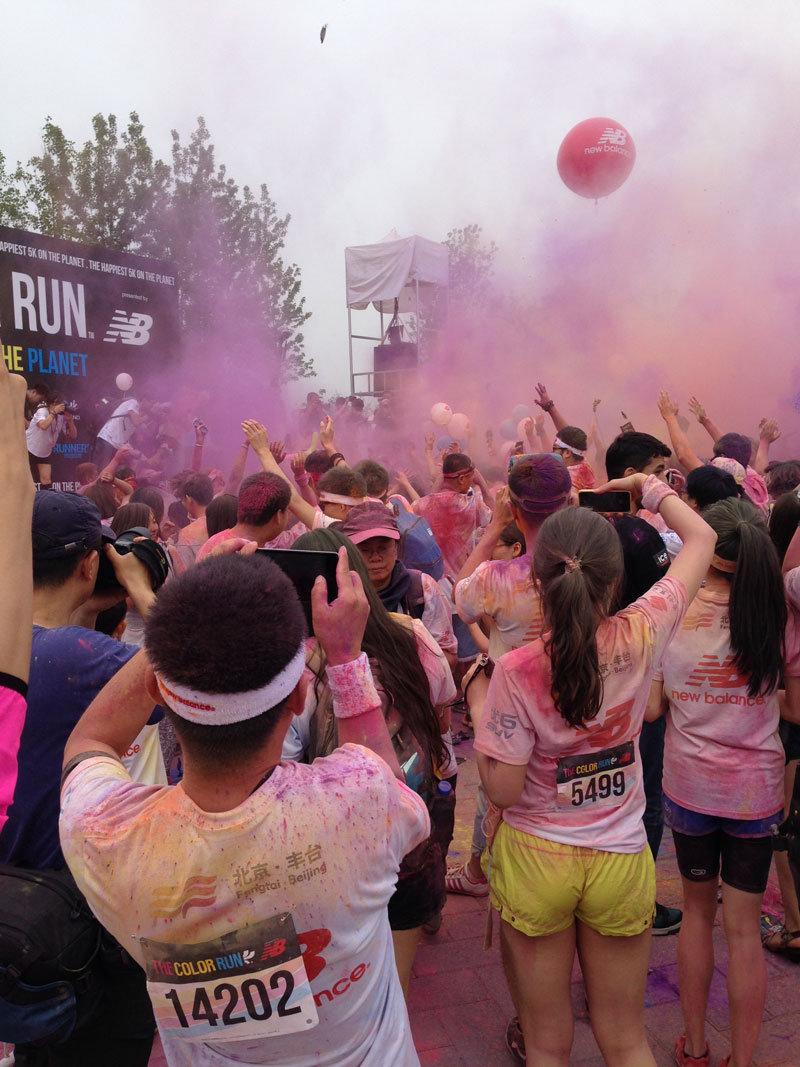 北京COLOR RUN 活動